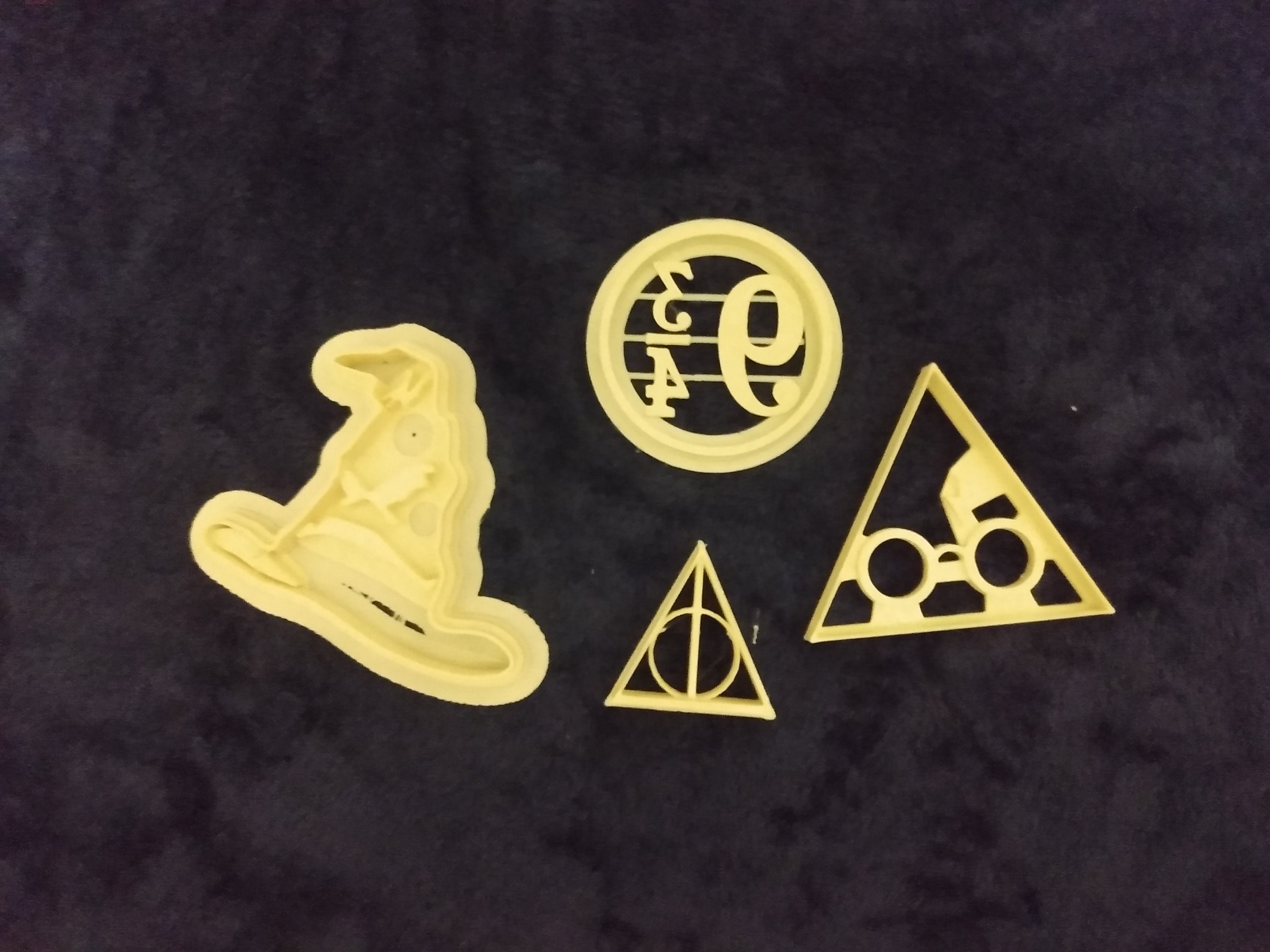 Harry Potter Cookie Cutter Set Etsy