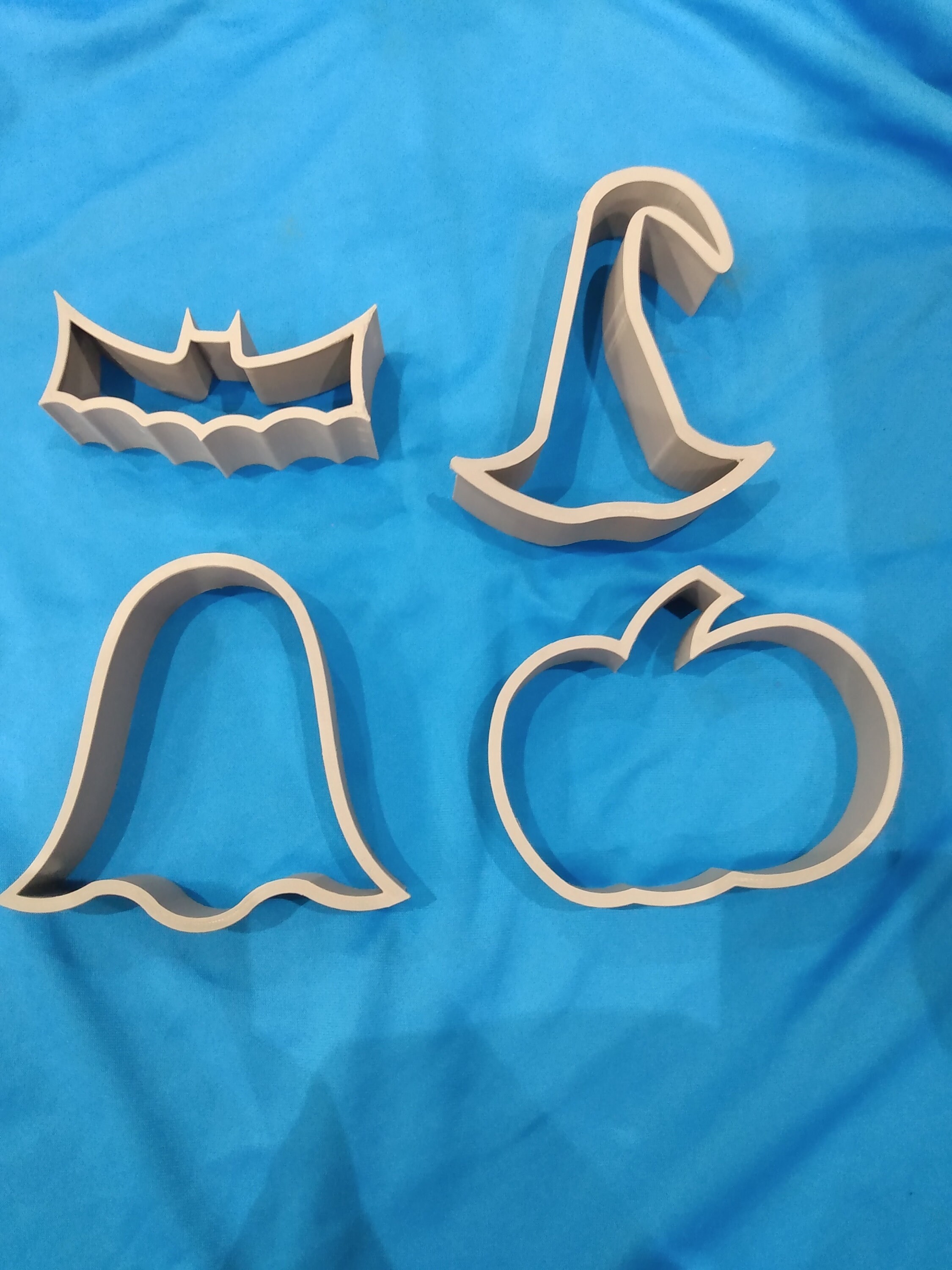 Large Halloween Cookie Cutter Set Etsy