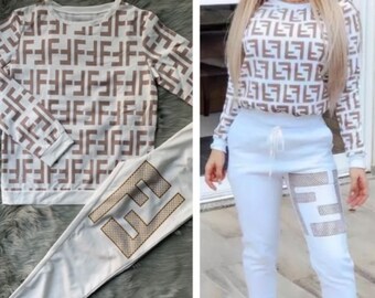 fendi leggings set