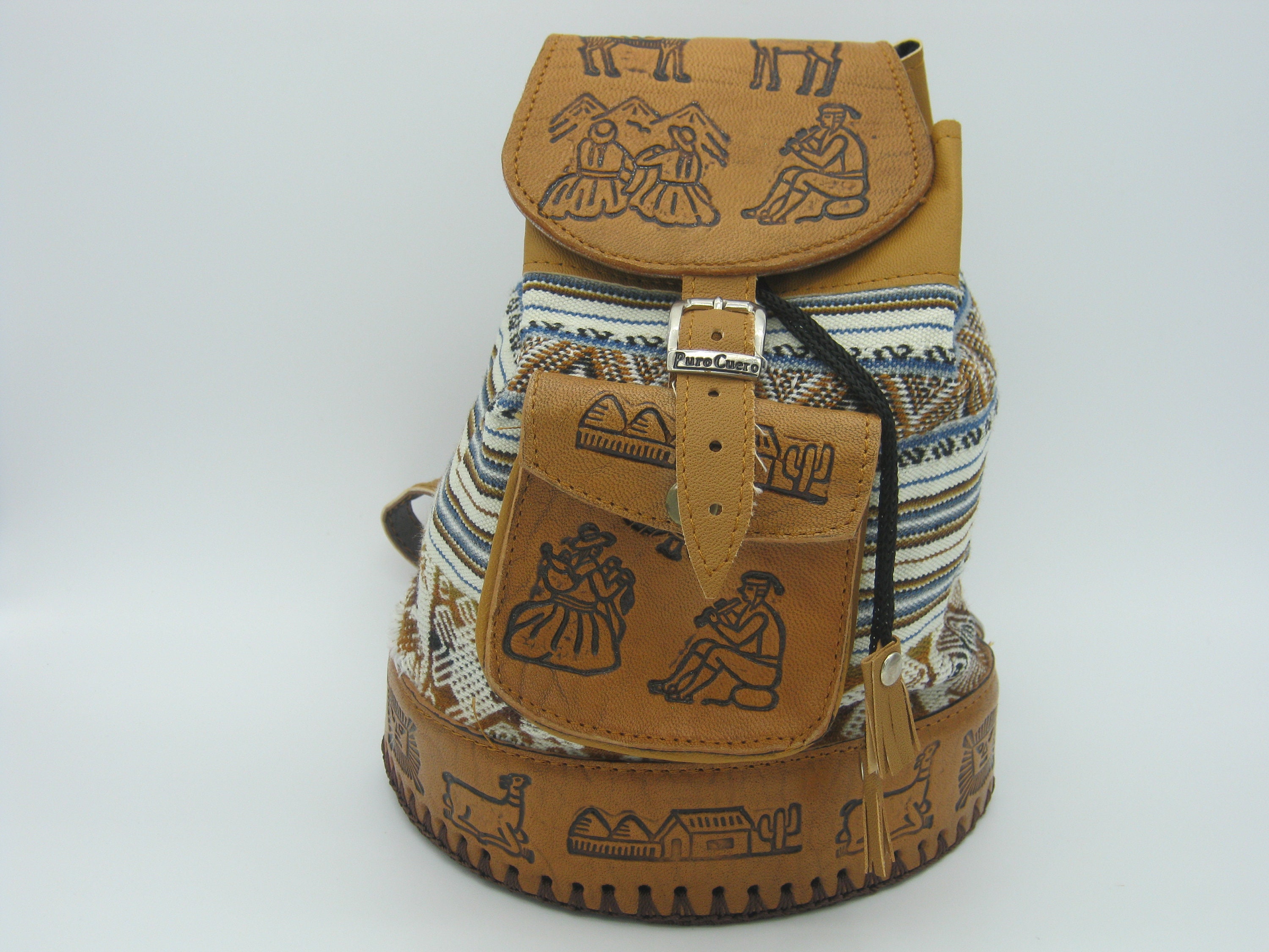 Backpack Coin purse Keychain/Art backpack/Backpack women Etsy