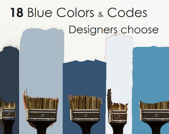 Top 18 Blue Paint colors Designers use - Get that Designer look