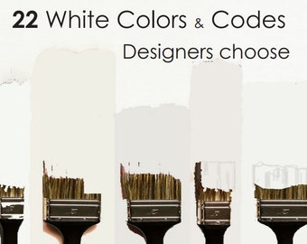 Top 22 White Paint colors Designers use - Get that Designer look