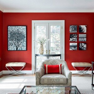 Top 9 Red Paint Colors Designers Use - Get That Designer Look - Etsy