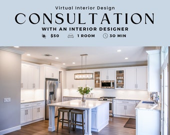 Kitchen Interior Design Consultation - Etsy