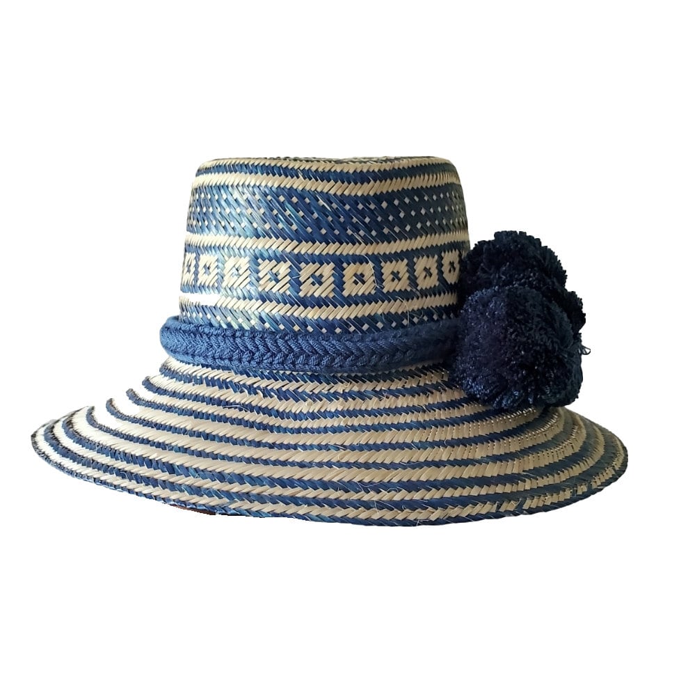 Handwoven Straw Sun Hat: Wayuu Artisan Made, Colombia - Etsy 