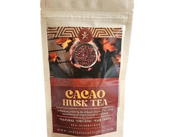 Té de cacao orgánico, de cultivo autóctono, té de chocolate