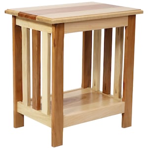Mission oak store end table