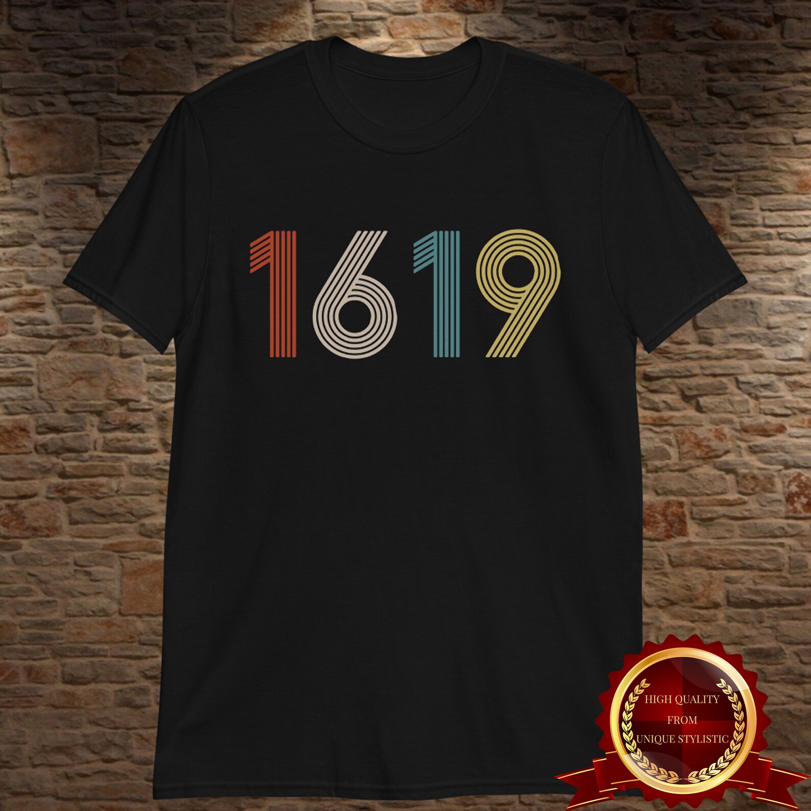 1619 T-Shirt The 1619 Project The First Africans in | Etsy