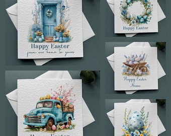 Easter cards, may be personalised, Easter gift, Easter card, Easter egg