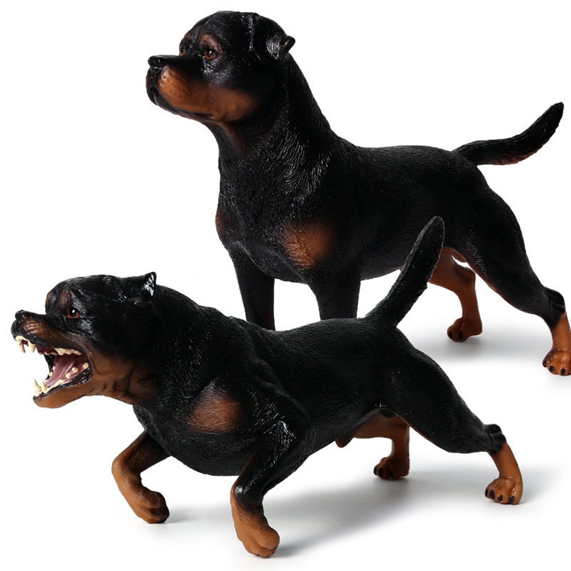 Animal Figure/ Rottweiler Figure/ Dog Figurines/ Running Etsy