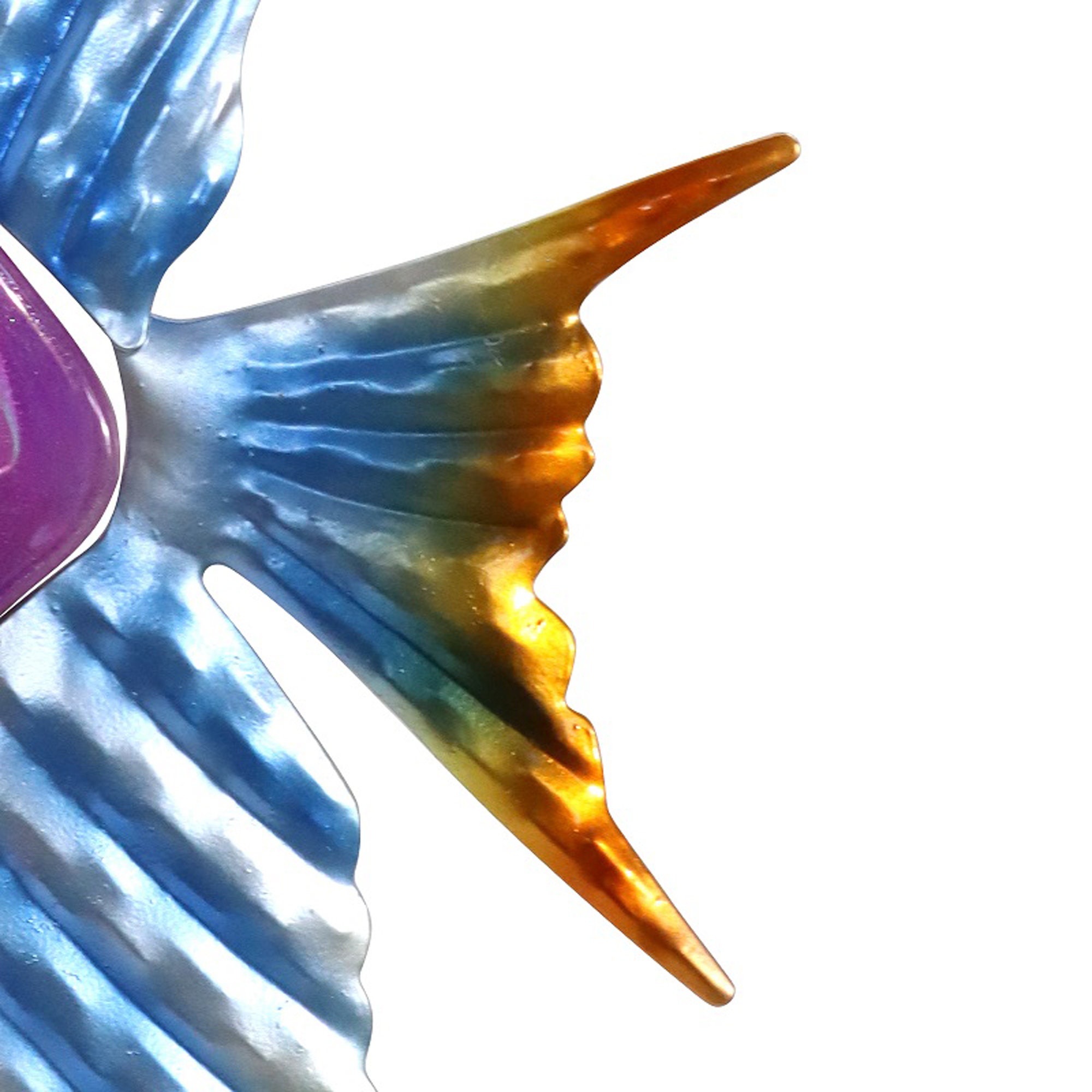 Metal Fish Wall Art Outdoor Decor Metal Art Ocean Fish Wall Etsy