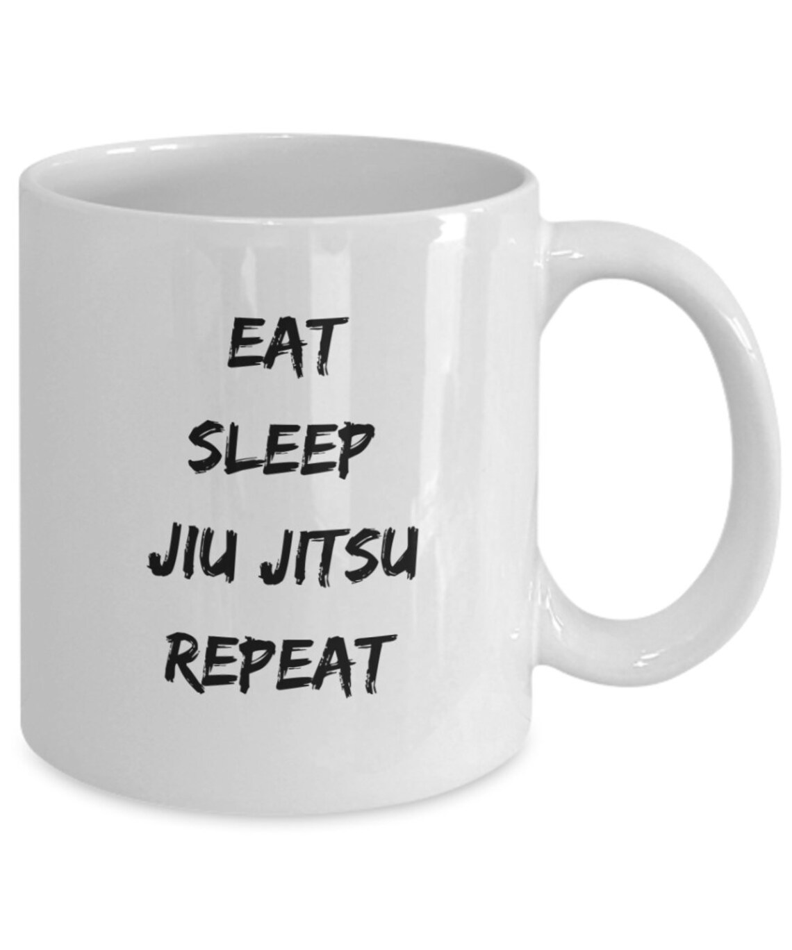 Eat Sleep Jiu Jitsu Mug, Jiu Jitsu Mug Coffee Cup, I Love Jiu Jitsu Mug