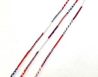 4th of July reusable hair wraps