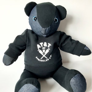 PDF Sewing pattern: Jumper, Sweatshirt for 16-18&quot; teddy bear, teddy bear clothes sewing pattern. Full size pattern pieces. A2115 bear.