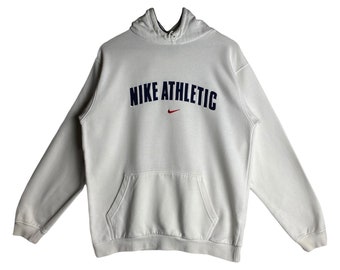 Rare!!vintage Y2K Nike Authentic Hoodie Embroidered Spellout