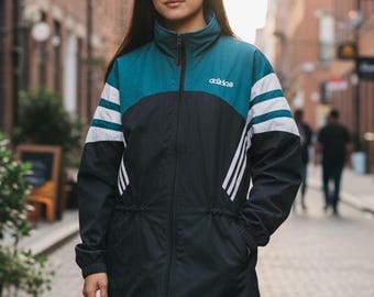 Women’s VTG 90s-00s Adidas Track Parka Jacket Size XL