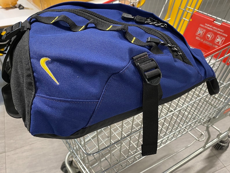 Rare Vintage NIKE Mini Swoosh Sling Bag Single Strap Crossbody Shoulder