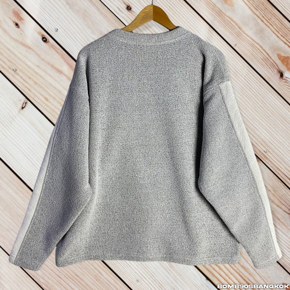 Vintage 90s Embroidered Las Vegas Fleece Crewneck Sweatshirt