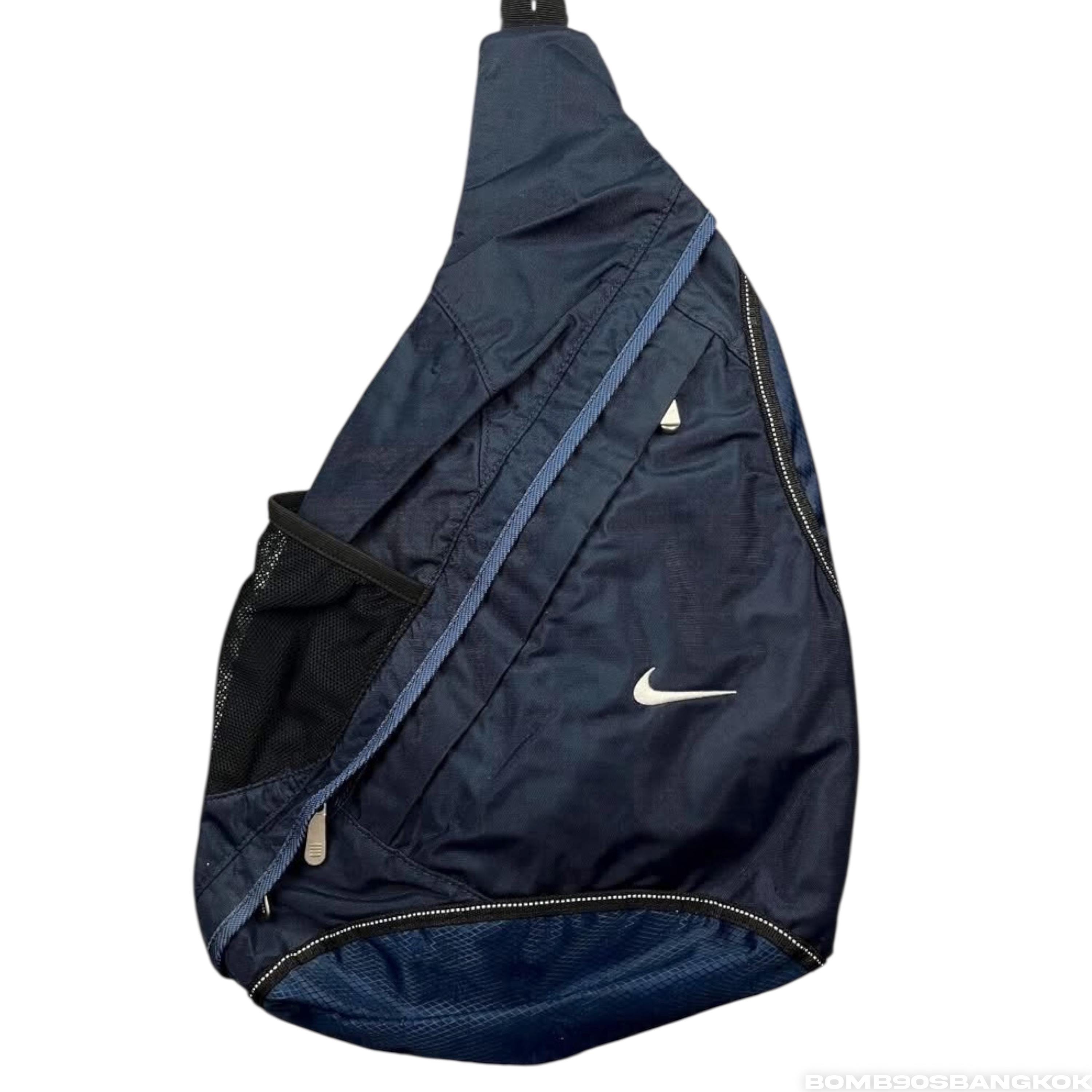 Rare!! Vintage NIKE Embroidered Swoosh Sling Bag Single