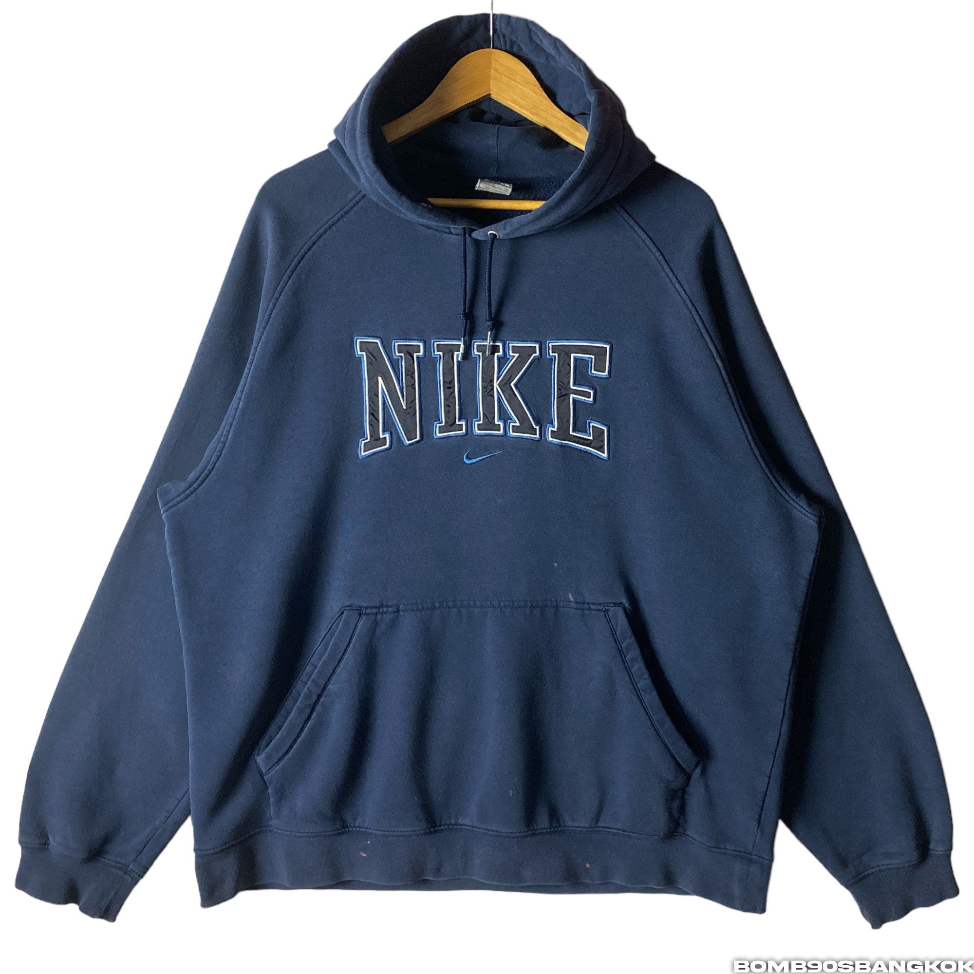 navy blue nike sweater vintage