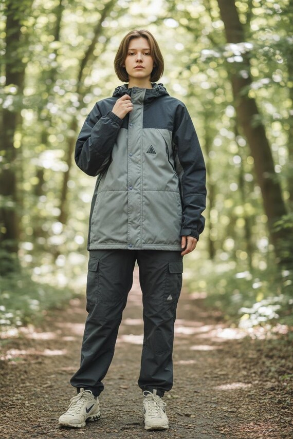 Vintage 90s Nike ACG Clima-fit Technical Jacket, Full-zip Size M