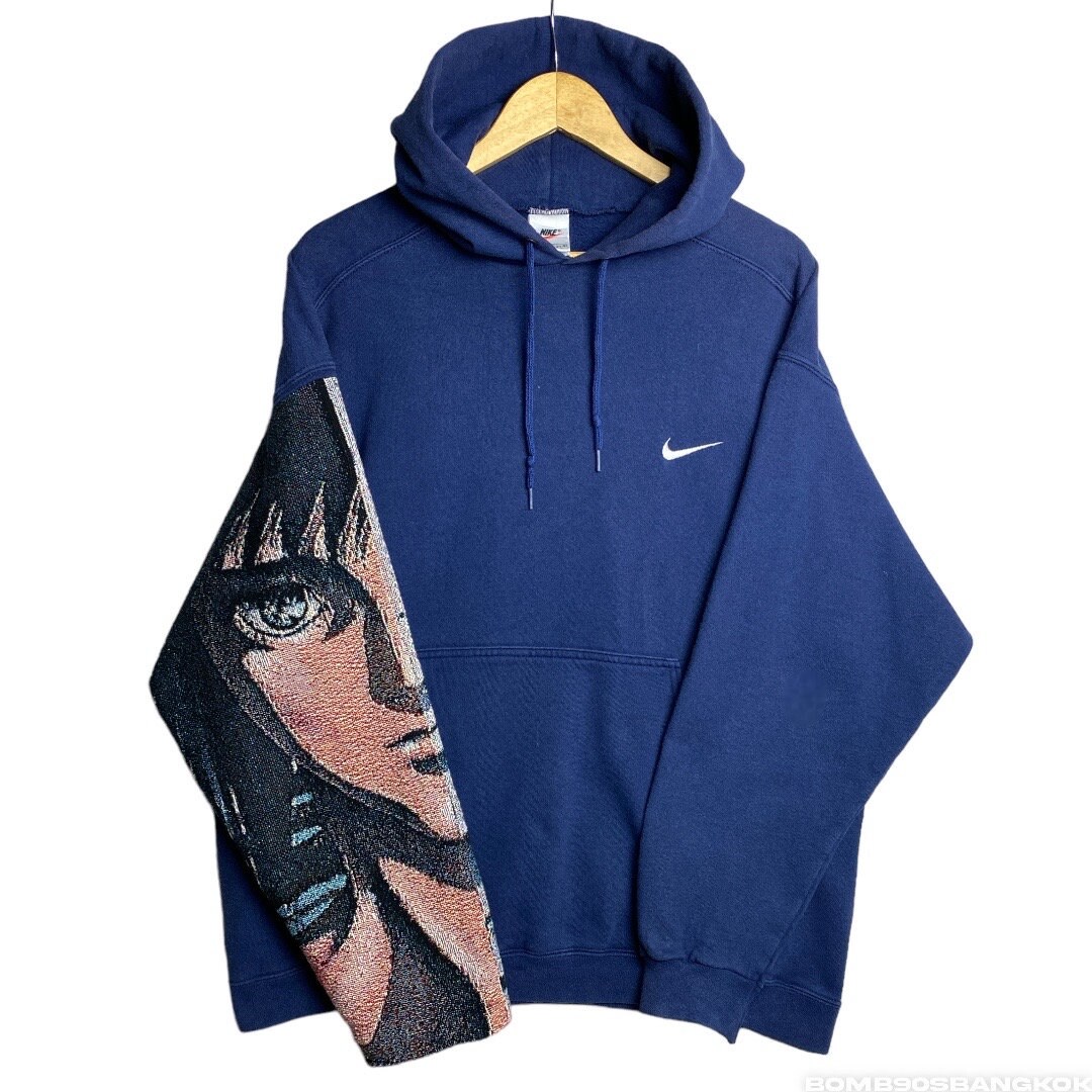 Rarevintage OG 90s NIKE Essential Navy Blue Hoodie - Etsy Canada