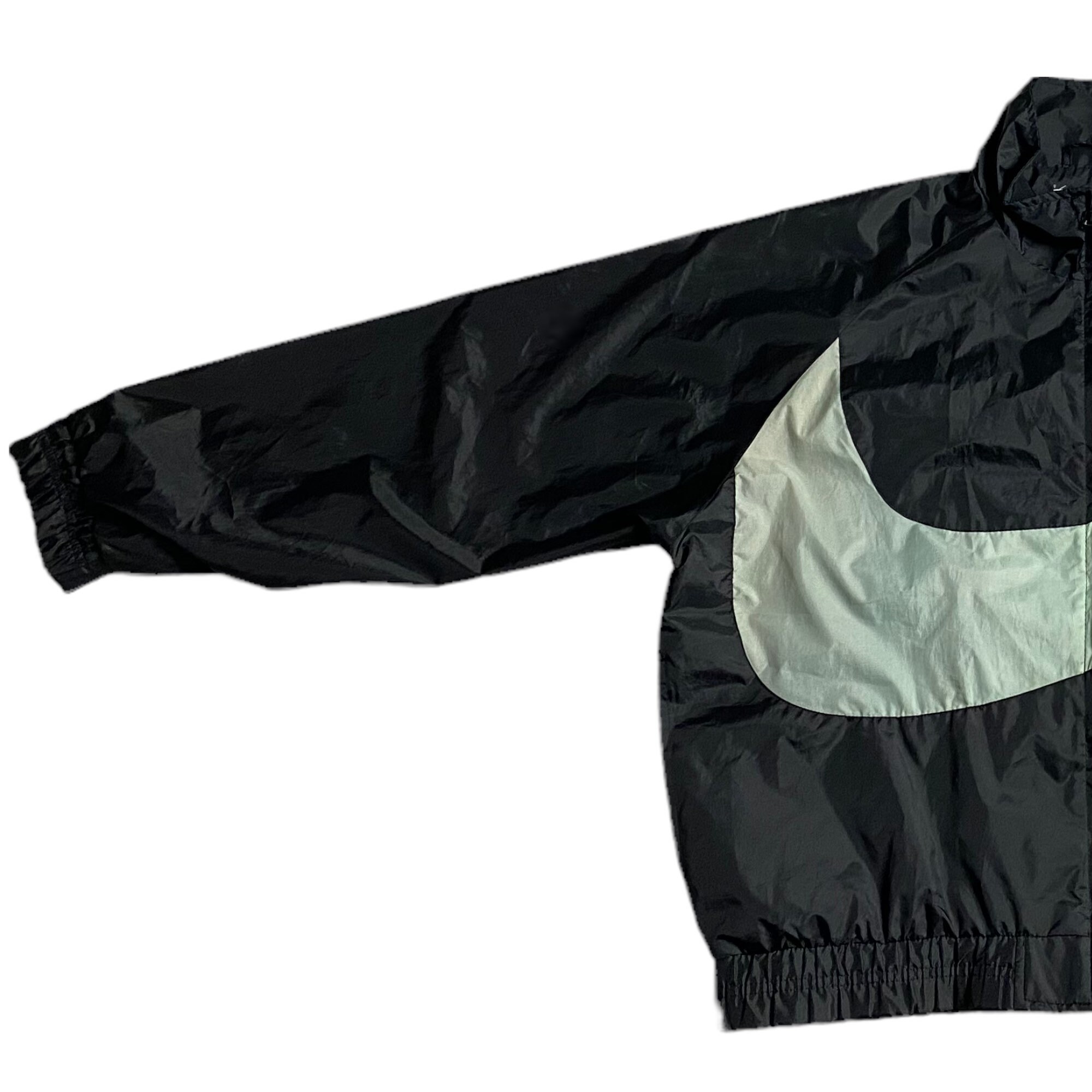 Vintage 90s NIKE Big Swoosh Jacket Embroidered Big Logo Full