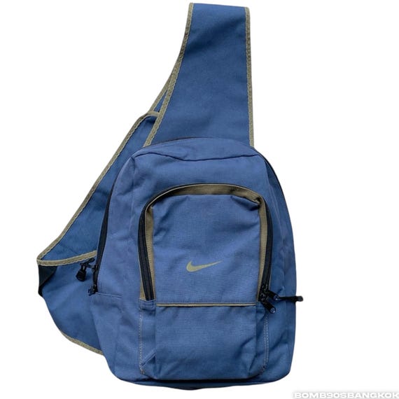 Rare!! Vintage NIKE Print Swoosh Sling Bag Single Strap