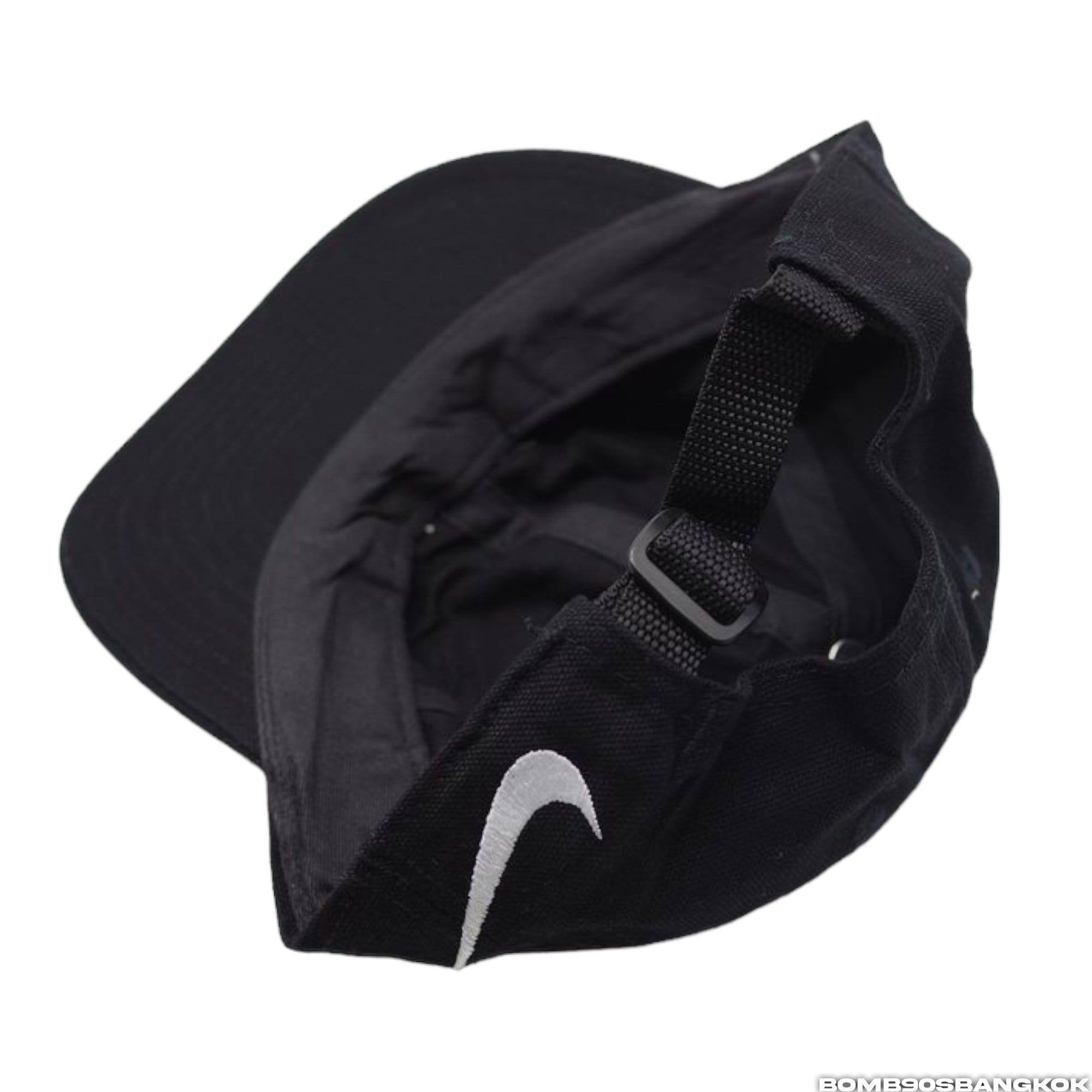 VTG 90s NIKE Embroidered Double Big Logo Swoosh Cap Unisex