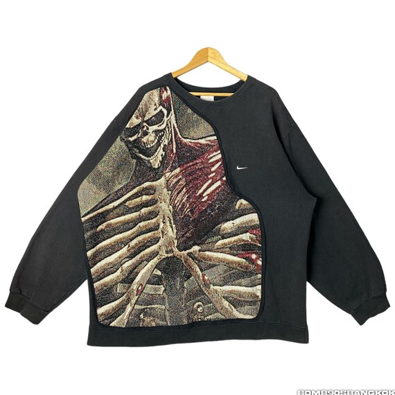 nike skeleton sweatshirt