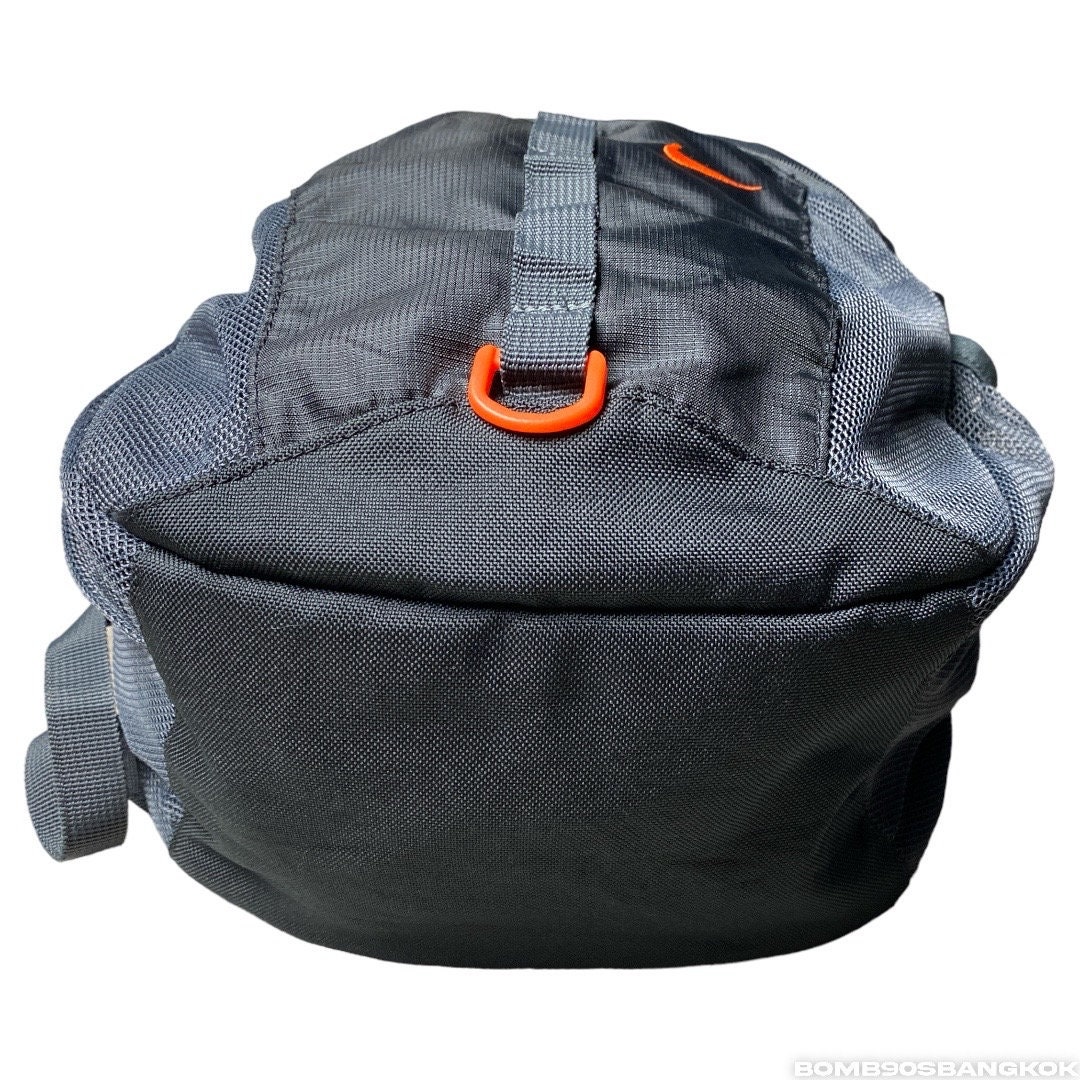 Rare!! Vintage NIKE Sport Mini Backpack Black and Orange