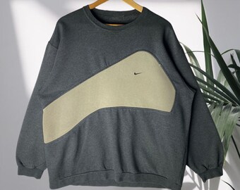 nike beige crew neck