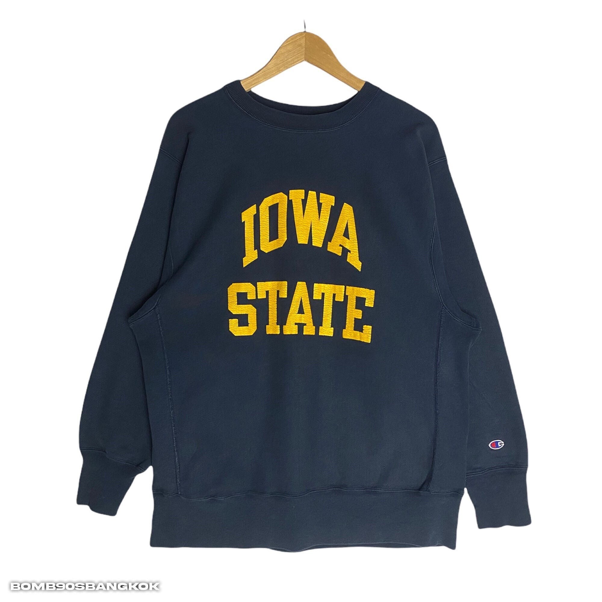 Vintage 90s Champion Reverse Weave Iowa State Crewneck Sweatshirt