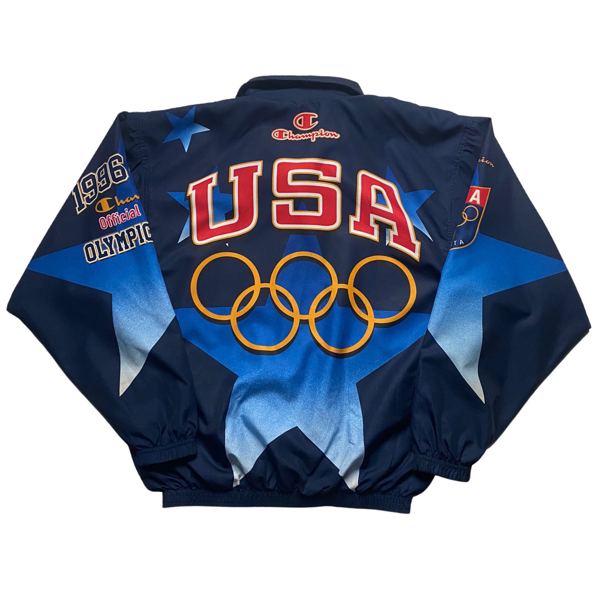 ウェア vintage 1996 ATRANTA  OLYMPIC uniform dv Vintage 1996 Atlanta Olympics Logo Athletic Splash