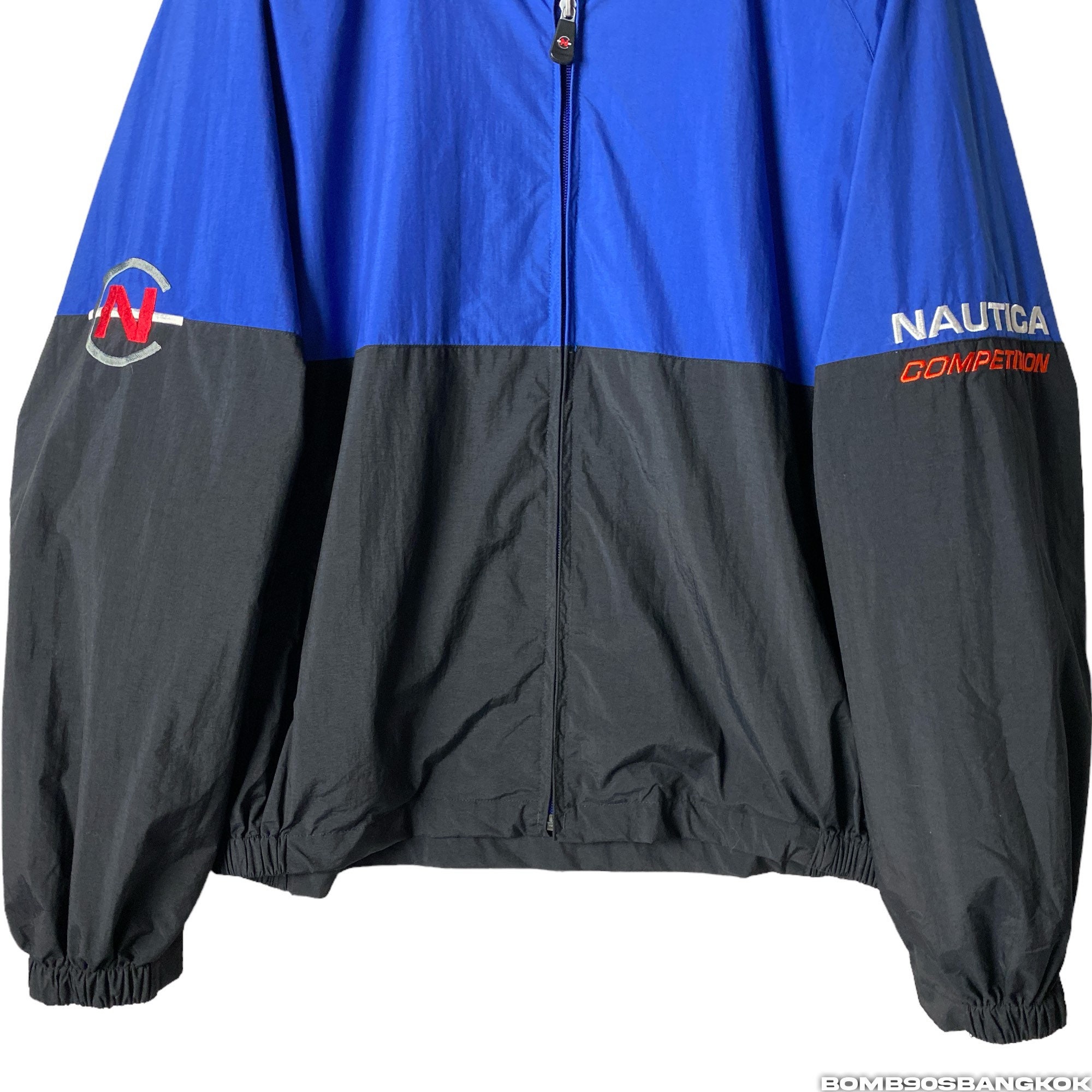 Vintage 90s Nautica Competition 4 Color-block Embroidered Vintage 90s Nautica Competition 4 Color-block Embroidered