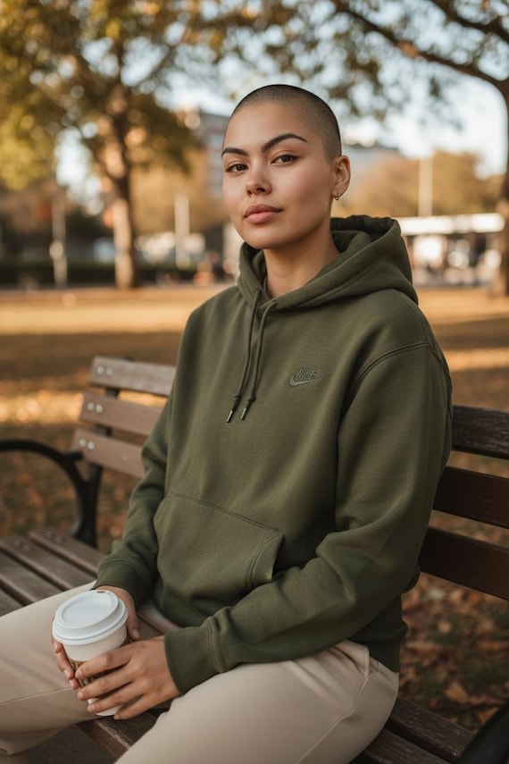 travis scott green nike hoodie