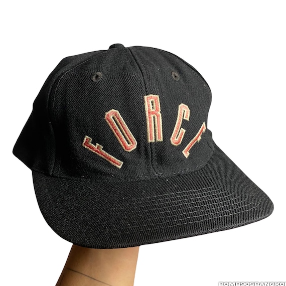 Buy Rare!!vintage 90s NIKE Force / Embroidered Spellout Logo 