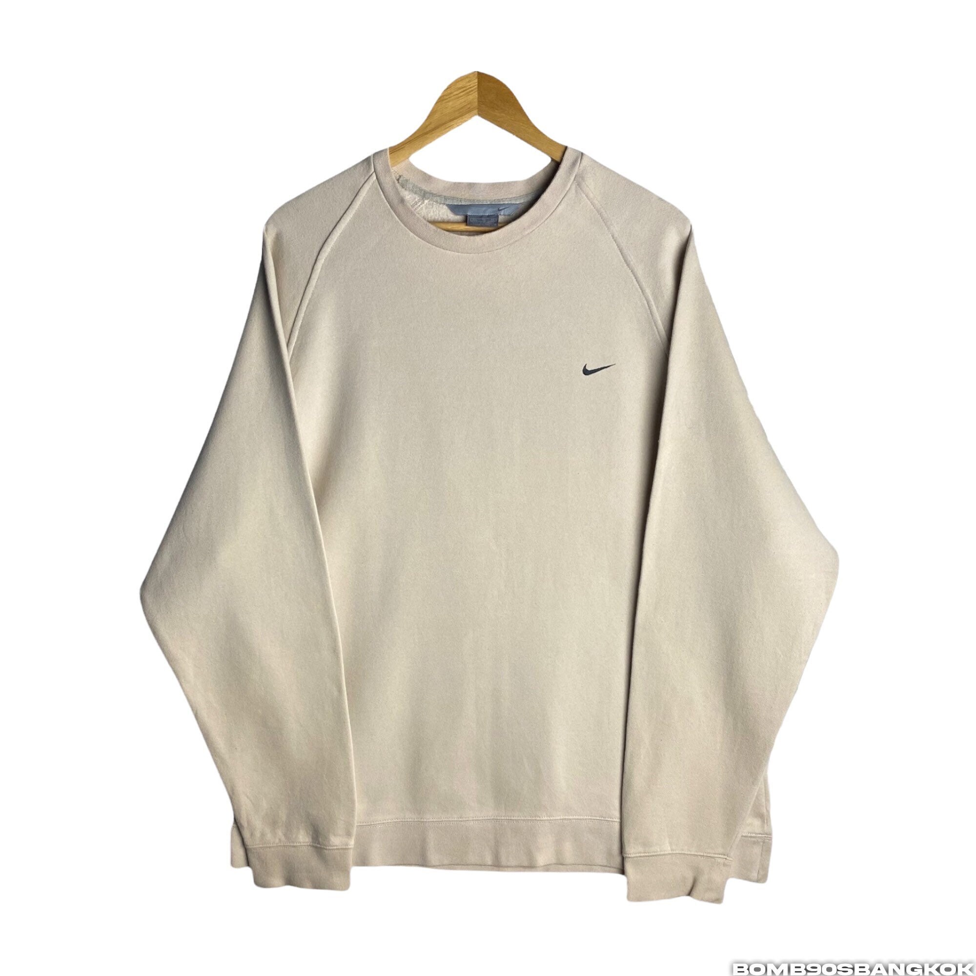 vintage brown nike crewneck