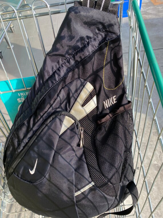 Rare!! Vintage NIKE Mini Swoosh Sling Bag Single Stra… Gem