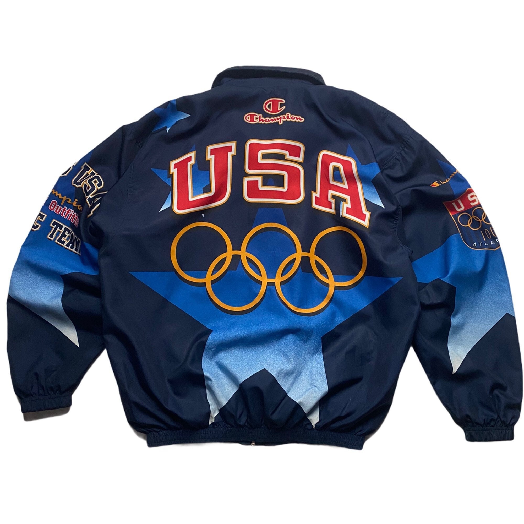【rt様】1996's Atlanta Olympicコーチジャケット rt様】1996's Atlanta Olympicコーチジャケット - メルカリ