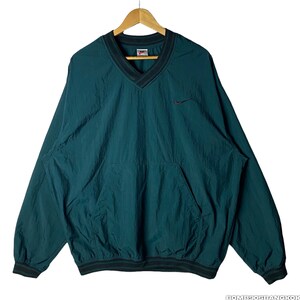 Nike Vintage V Neck Windbreaker - Etsy