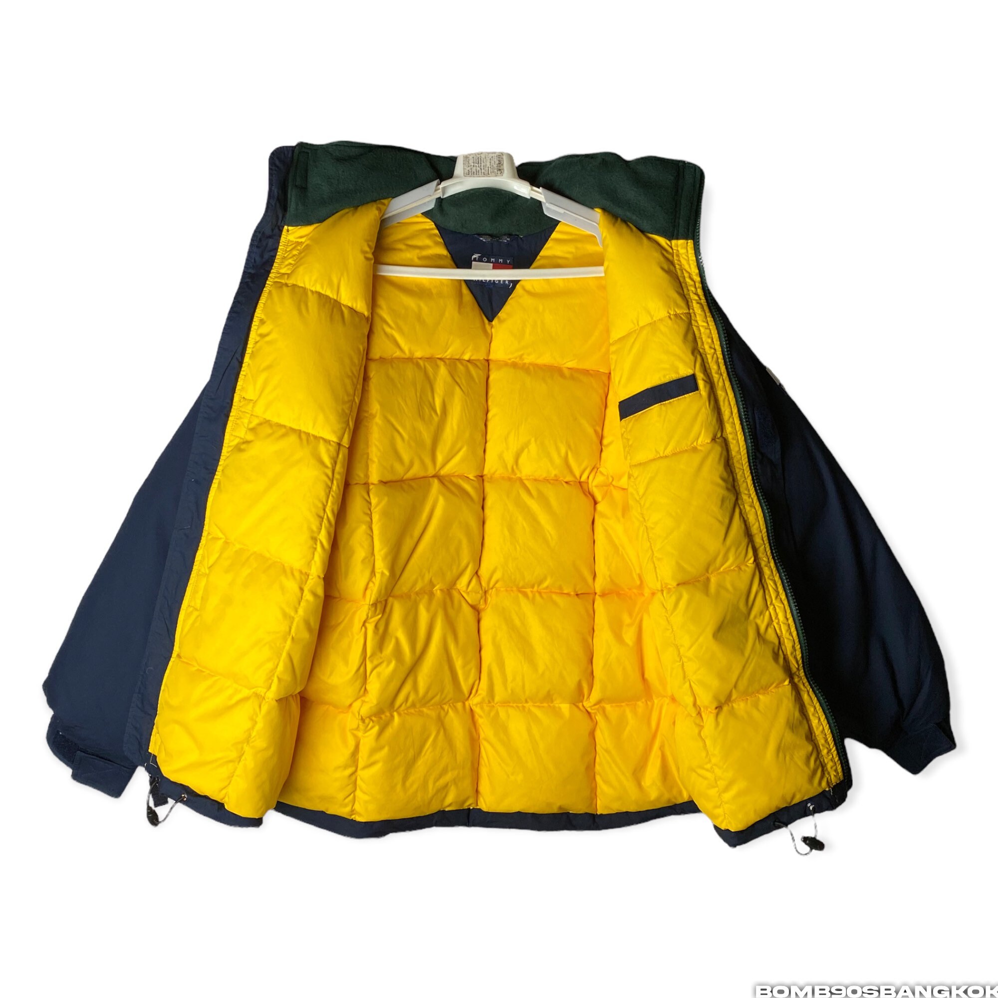 Vintage 90s Tommy Hilfiger Goose Down Puffer Jacket - Size L - Etsy