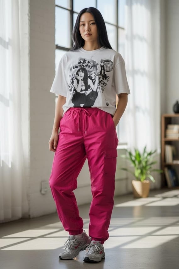 nike pink cargo pants
