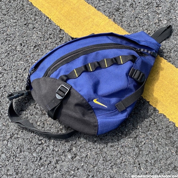 reworked nike shoulder bag