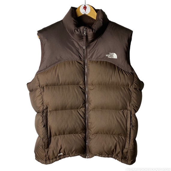 00s THE NORTH FACE ヌプシ ダウンジャケット 700 Y2K THE NORTH FACE ザ・ノースフェイス M PRINTED 1996 RETRO
