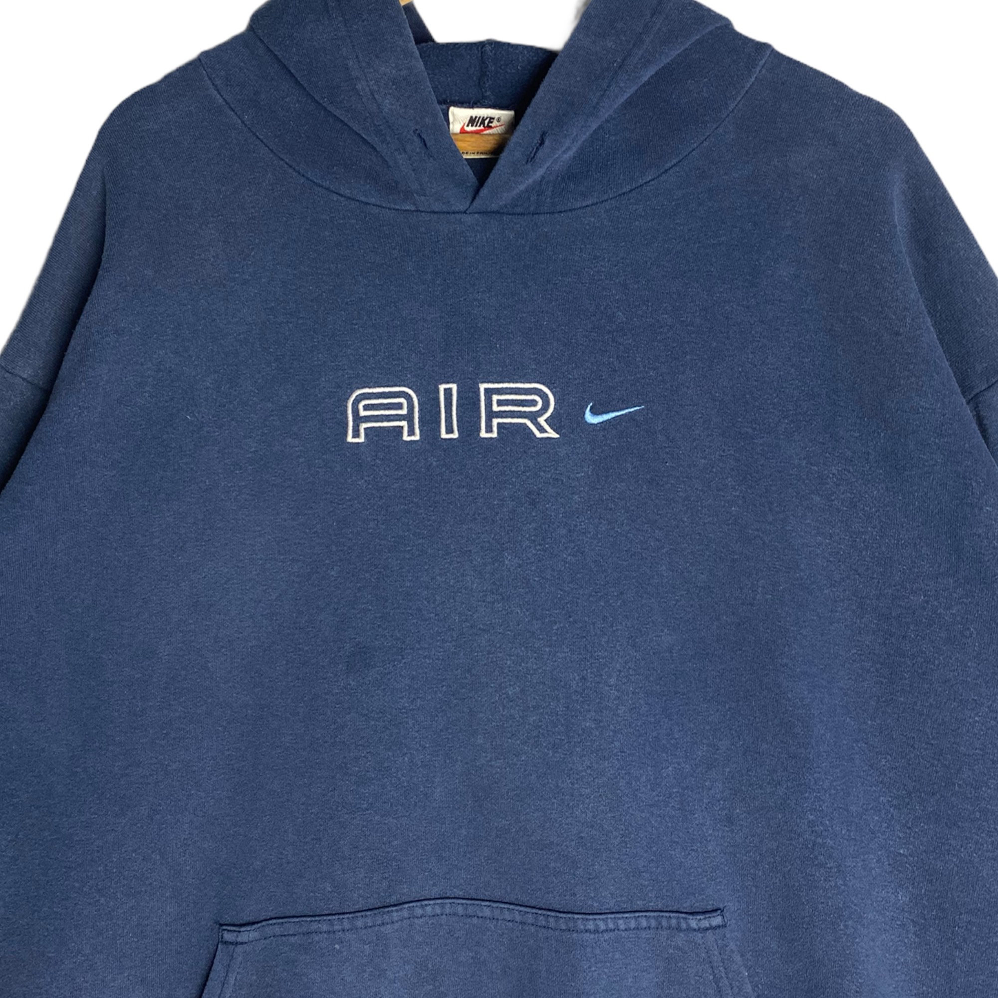 Vintage 90s Nike Air Embroidered SpellOut Logo hoodie pullover | Etsy