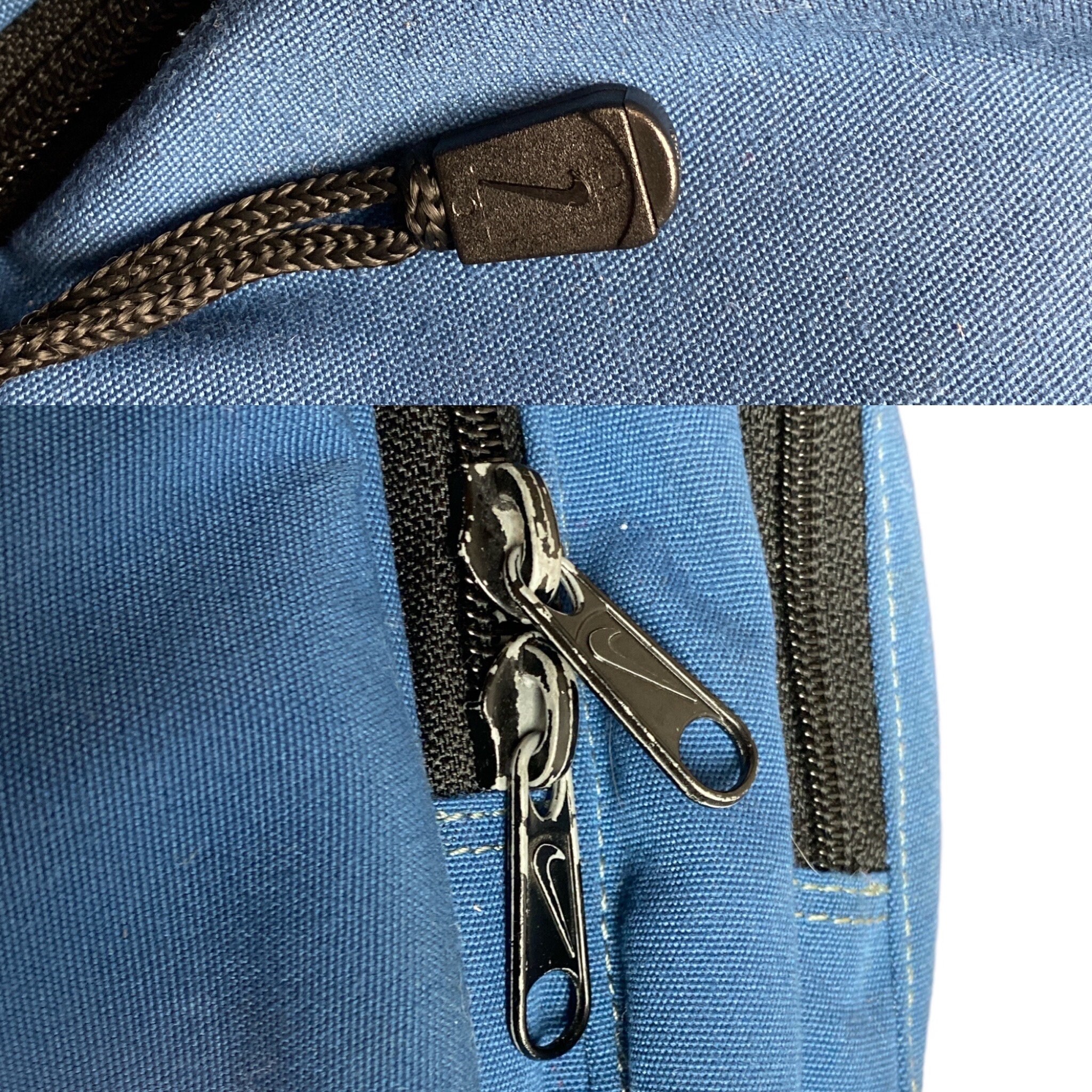 Vintage NIKE Mini Swoosh Backpack: Y2K Ocean Blue, 5 Pocket - Etsy