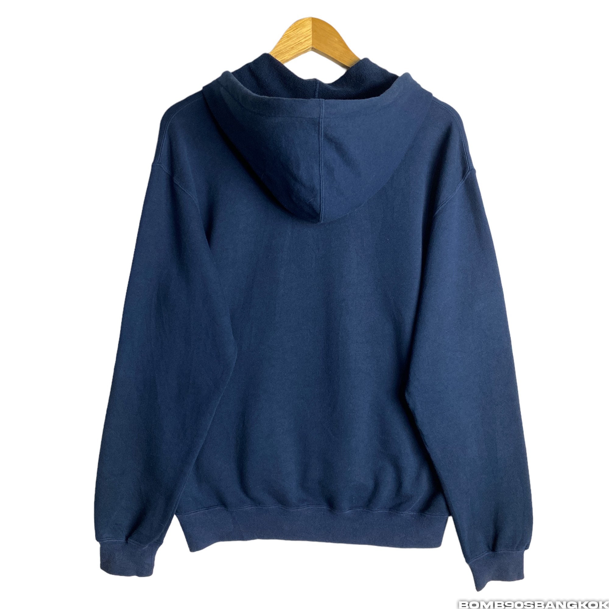 Nike hoodie navy blue online
