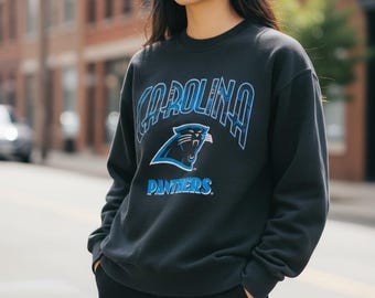 Sudadera vintage Nutmeg de los Carolina Panthers de la NFL, 1993 (talla L)