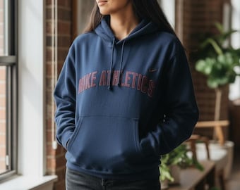 トップス 90s nike sweat Vintage 90s Nike Spellout Black Baggy Sweatshirt